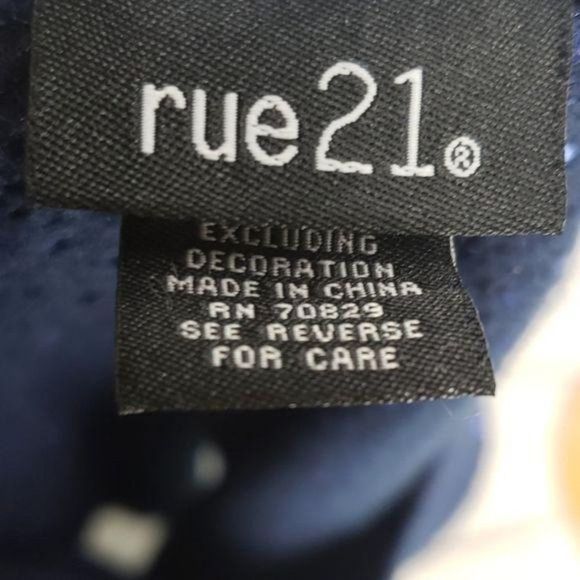 Rue21 Royal Blue Sequin Short Sleeve Sweater dress‎ - Picture 7 of 8